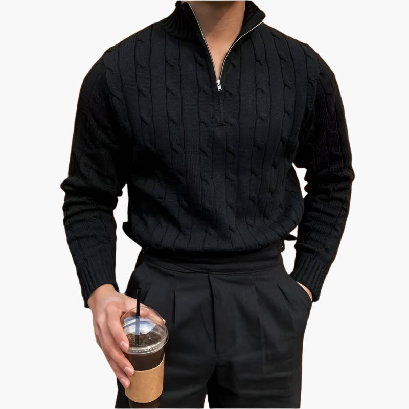 GWANGJU Half Zip Pullover