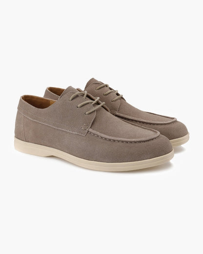 Premium-Wildlederschnürschuhe