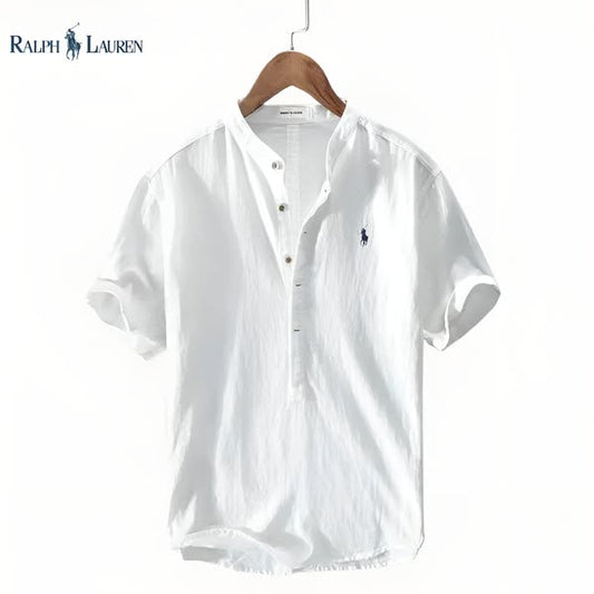 Herren-Henley-Shirt aus Leinen – Zeitlose Eleganz & maximaler Komfort