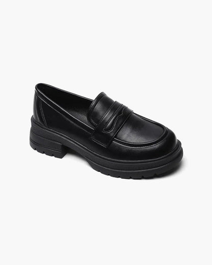 Leder-Slipper