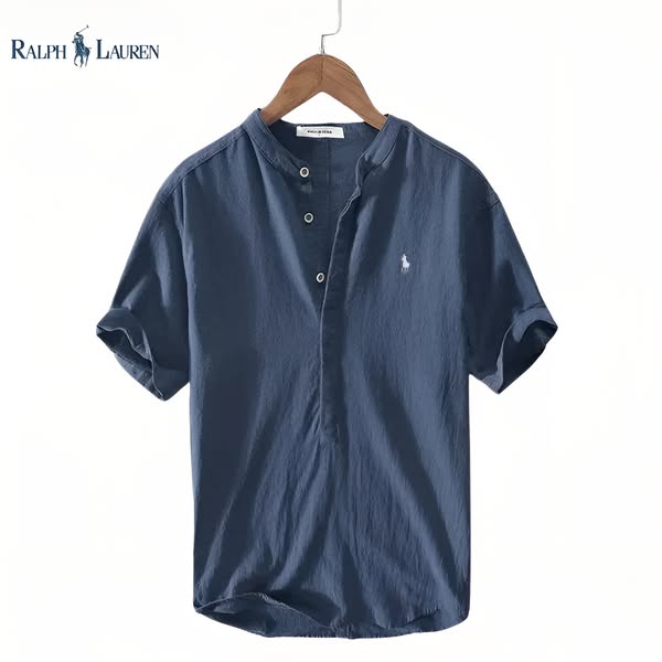 Herren-Henley-Shirt aus Leinen – Zeitlose Eleganz & maximaler Komfort