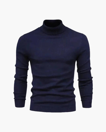 JANGSAN Rollkragenpullover aus Merinowolle