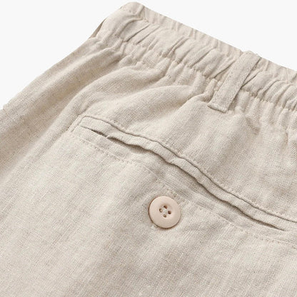 COMO Leinen-Shorts