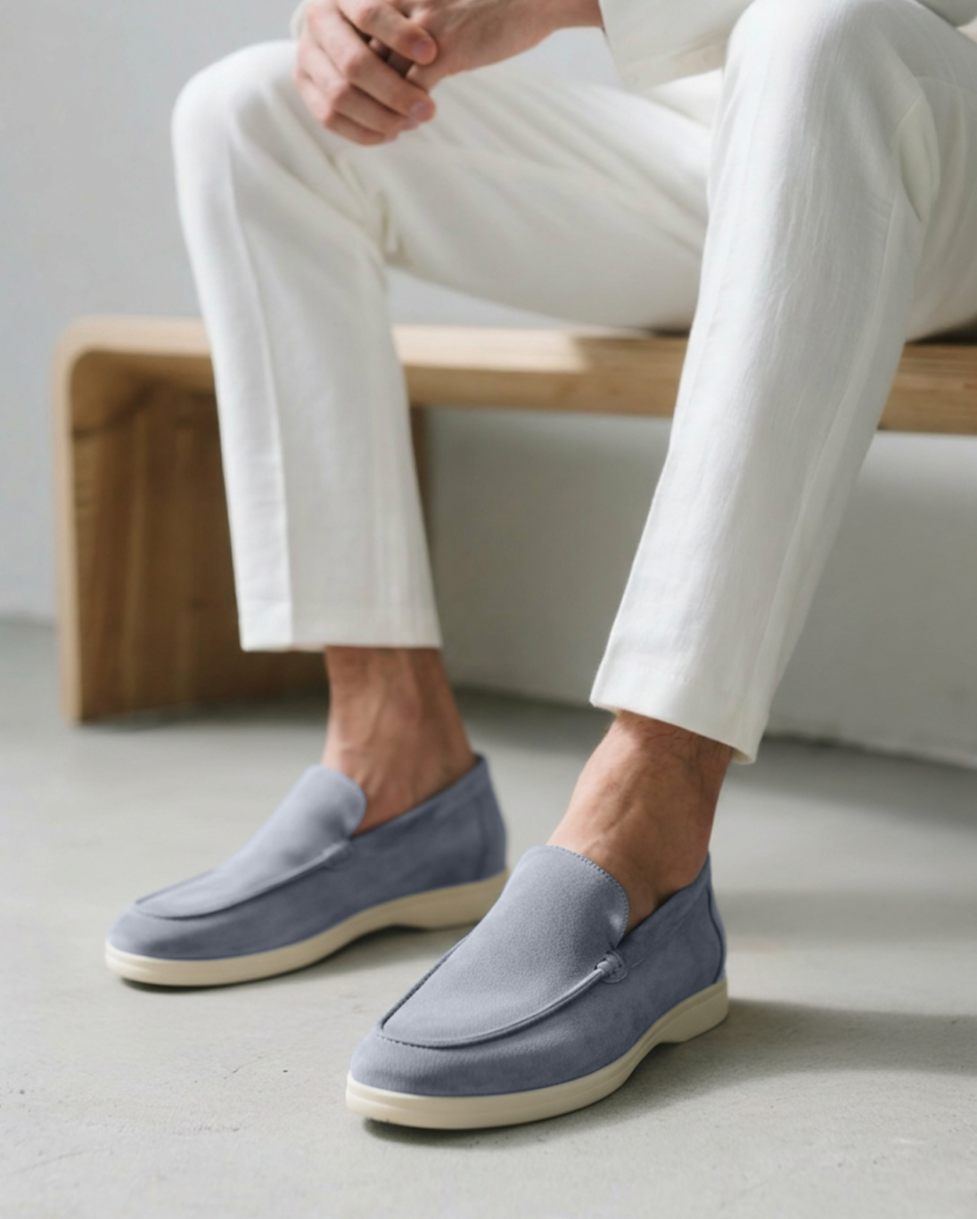 Wildleder-Loafer