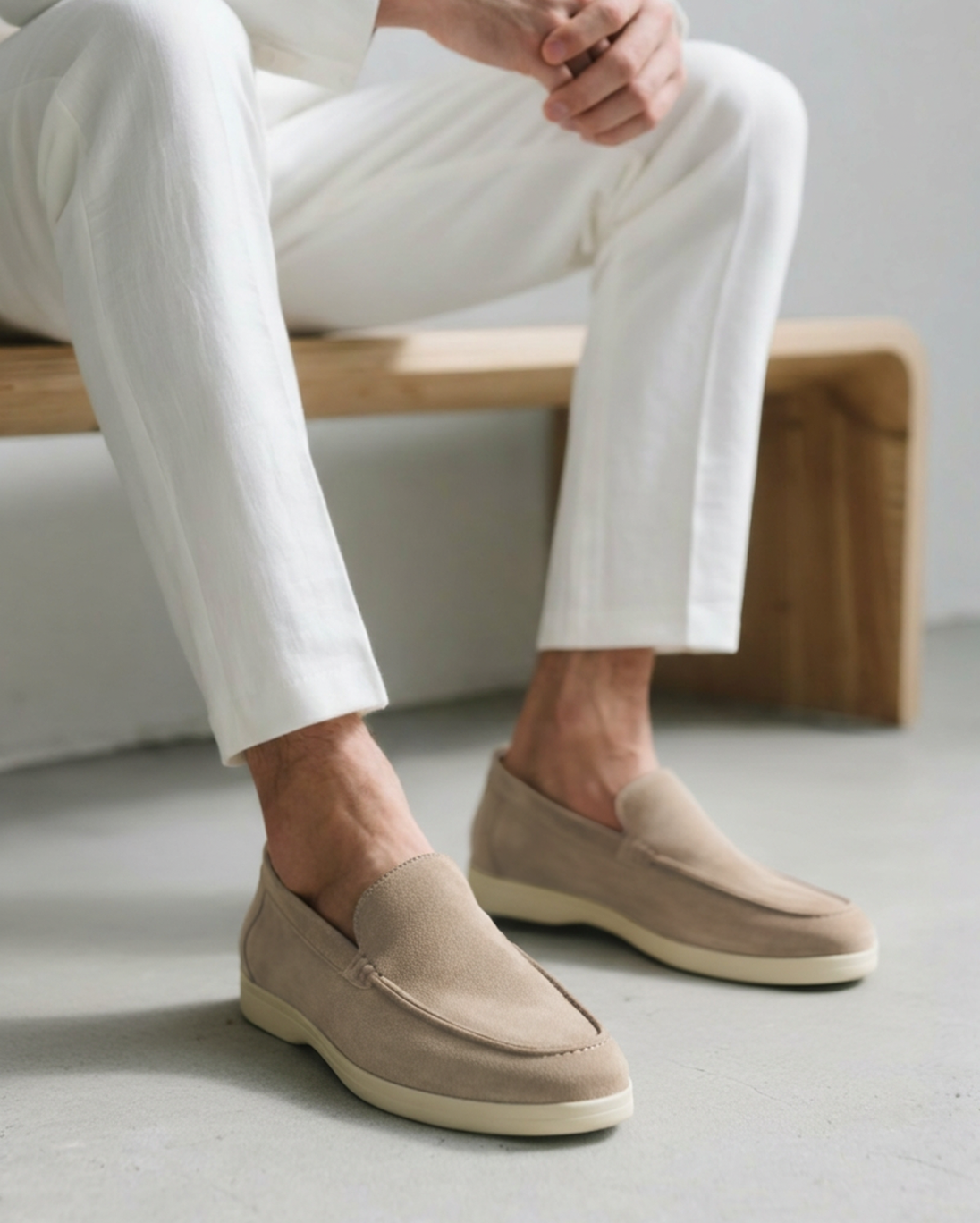 Wildleder-Loafer